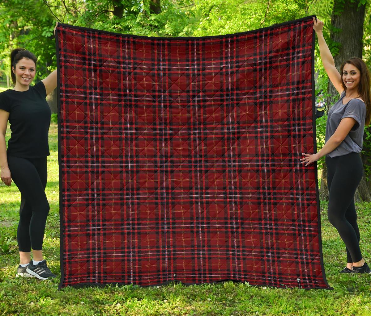 Brim - DeForest of Balvaird Castle Tartan Quilt