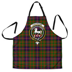 Cochrane Modern Tartan Crest Apron