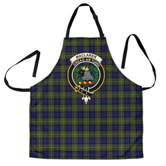 MacLaren Modern Tartan Crest Apron