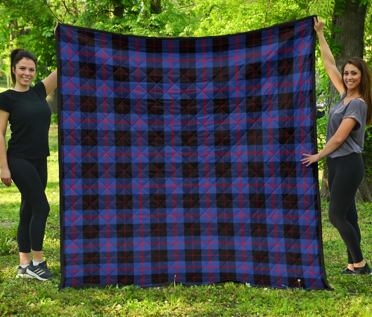 Angus Modern Family Tartan Quilt - SP