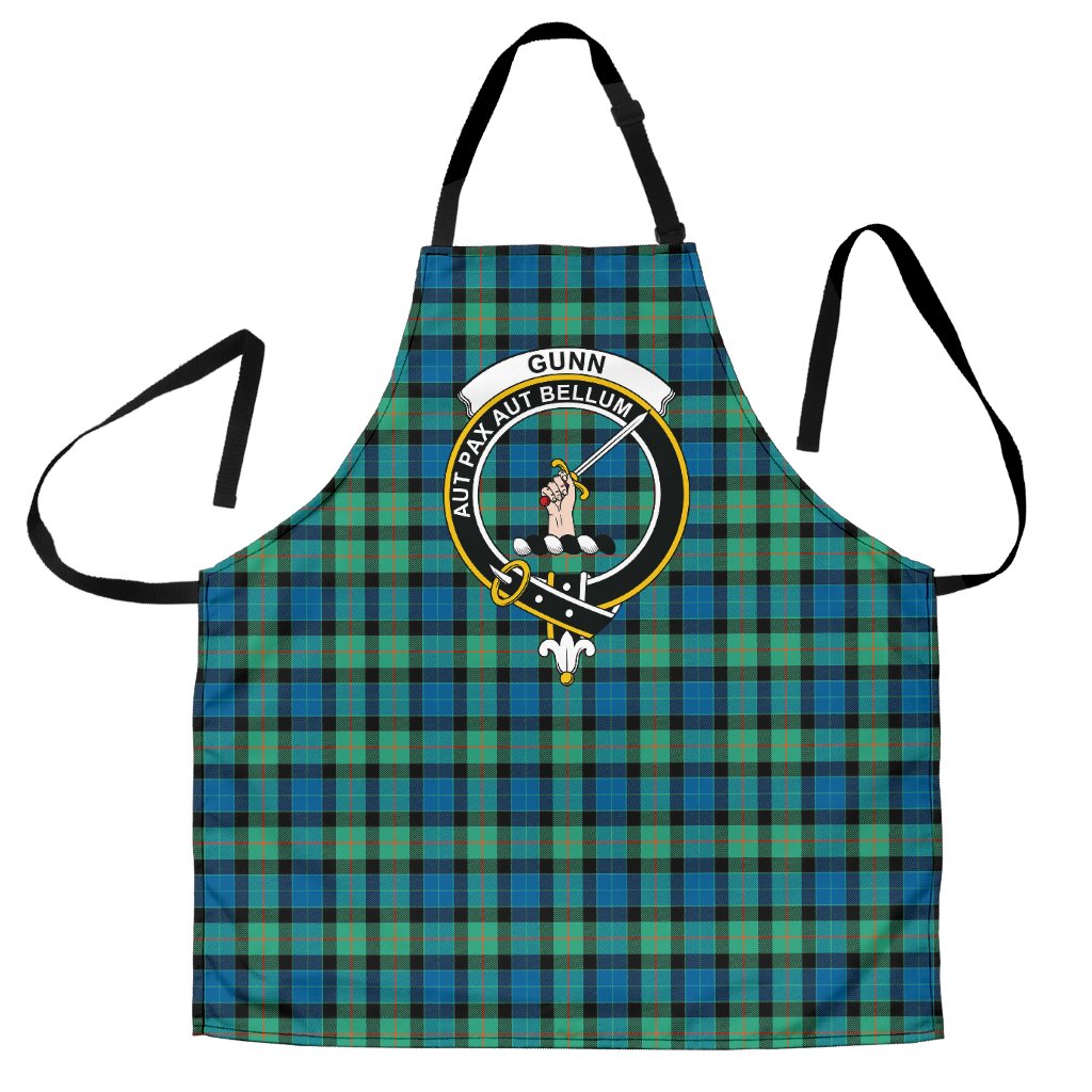 Gunn Ancient Tartan Crest Apron