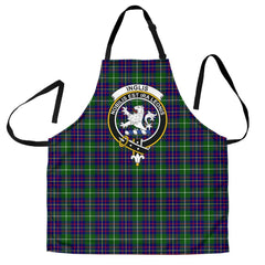 Inglis Modern Tartan Crest Apron