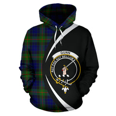 Gunn Modern Tartan Crest Hoodie - Circle Style - SP