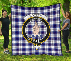 Boyter Tartan Crest Quilt - SP