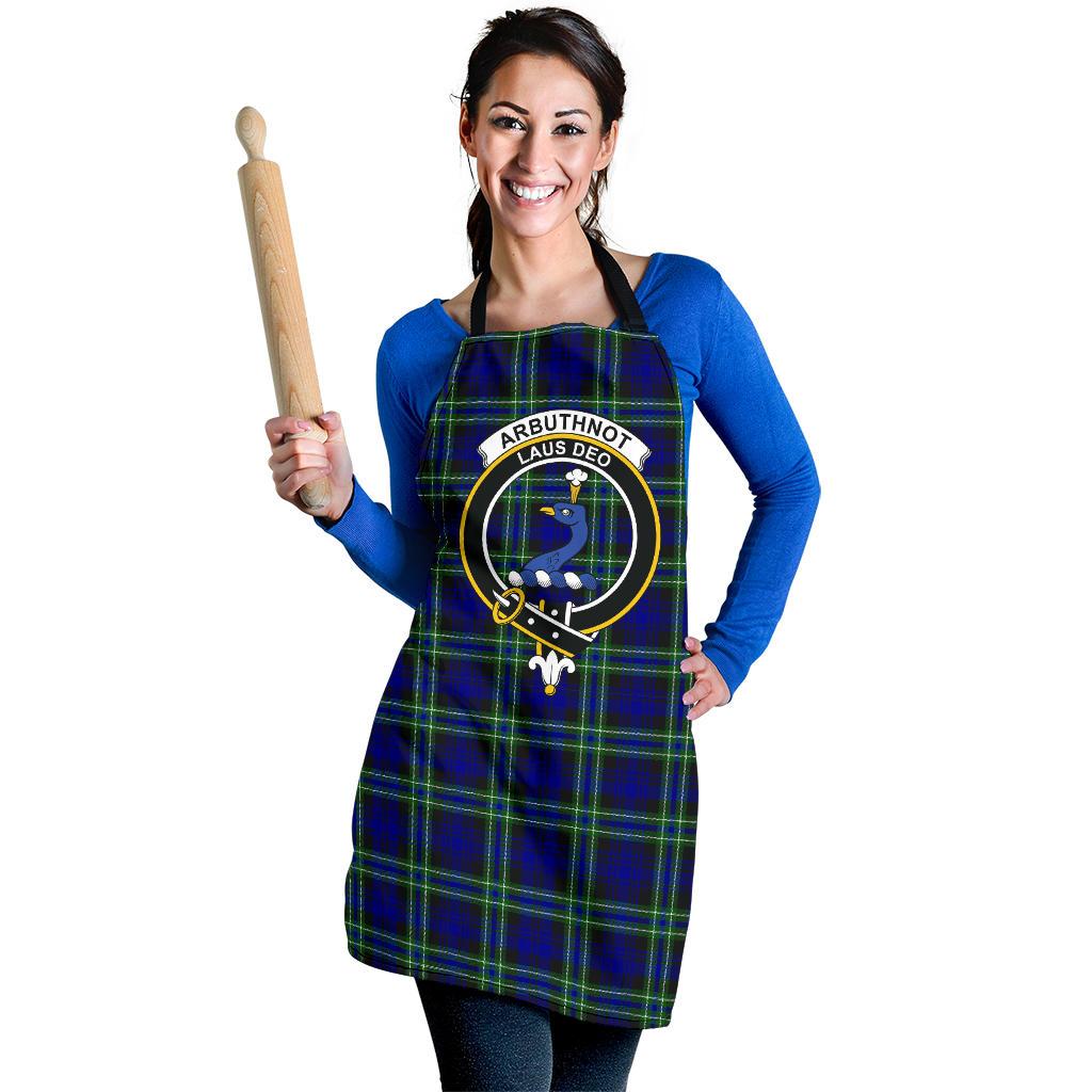 Arbuthnot Modern Tartan Crest Apron