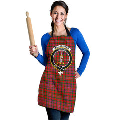 MacAlister Modern Tartan Crest Apron