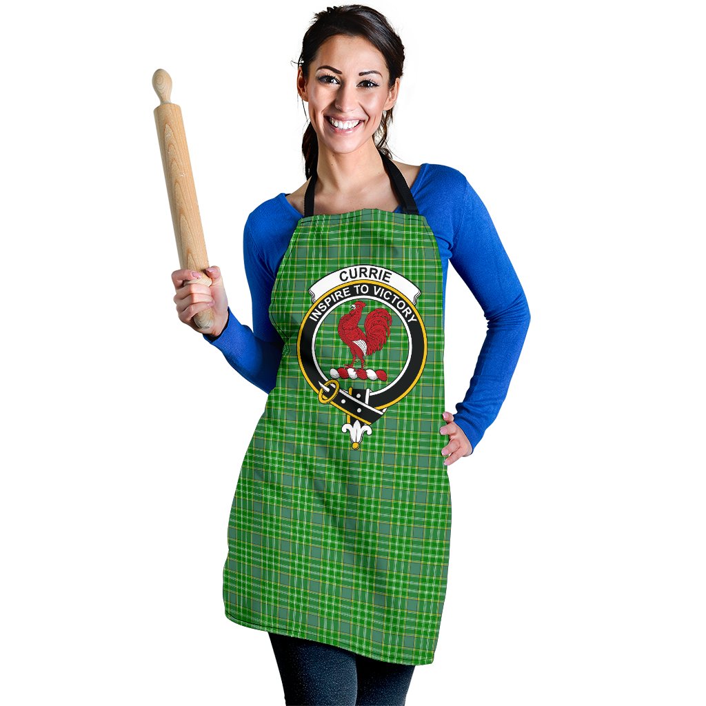 Currie Tartan Crest Apron