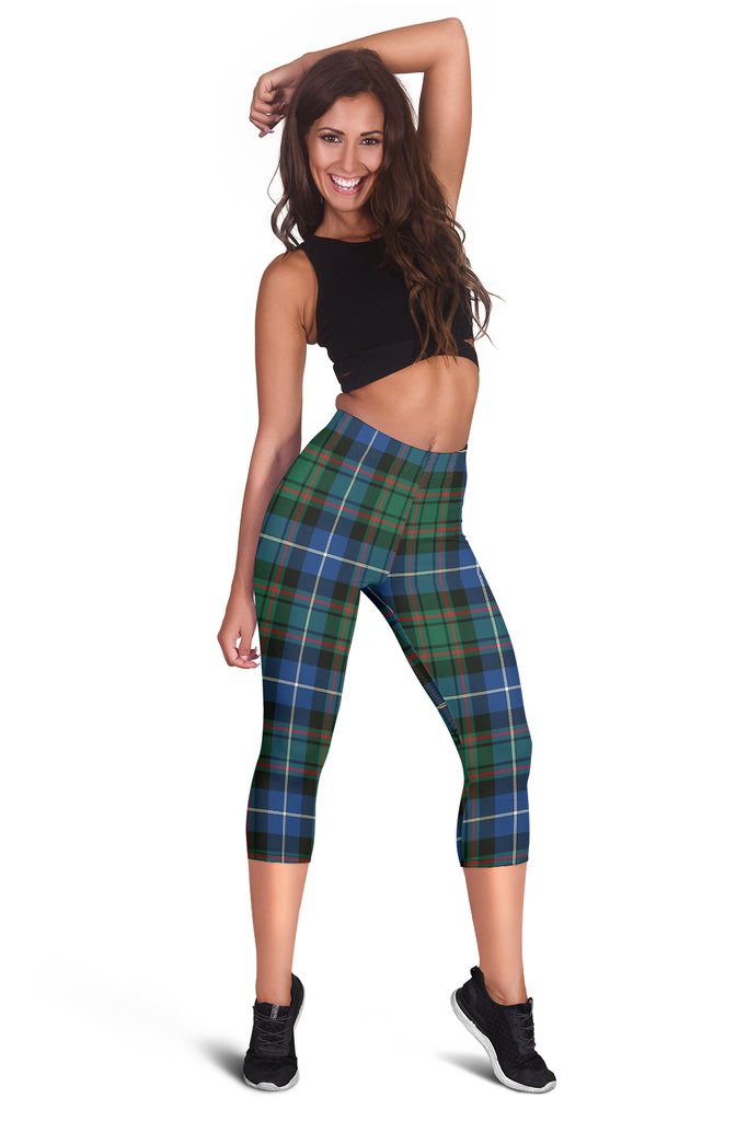 MacRae Hunting Ancient Tartan Capris Leggings