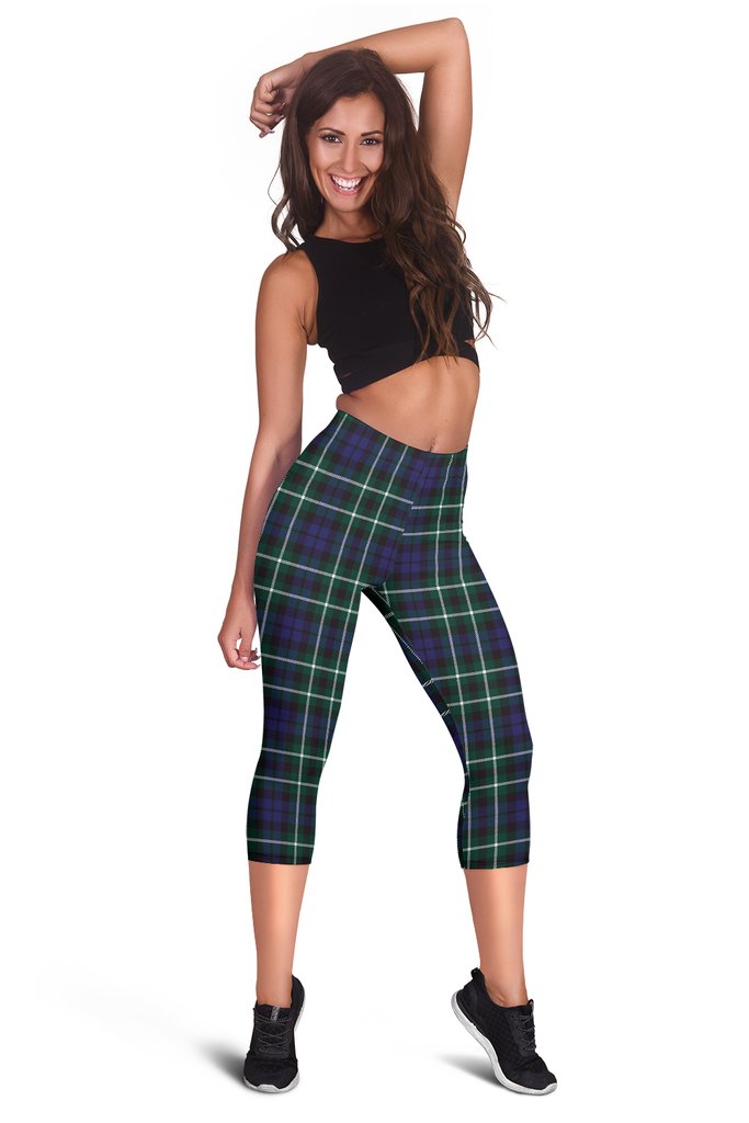 Graham of Montrose Modern Tartan Capris Leggings