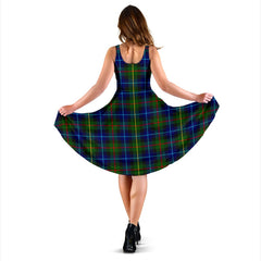 Smith Modern Tartan Midi Dress