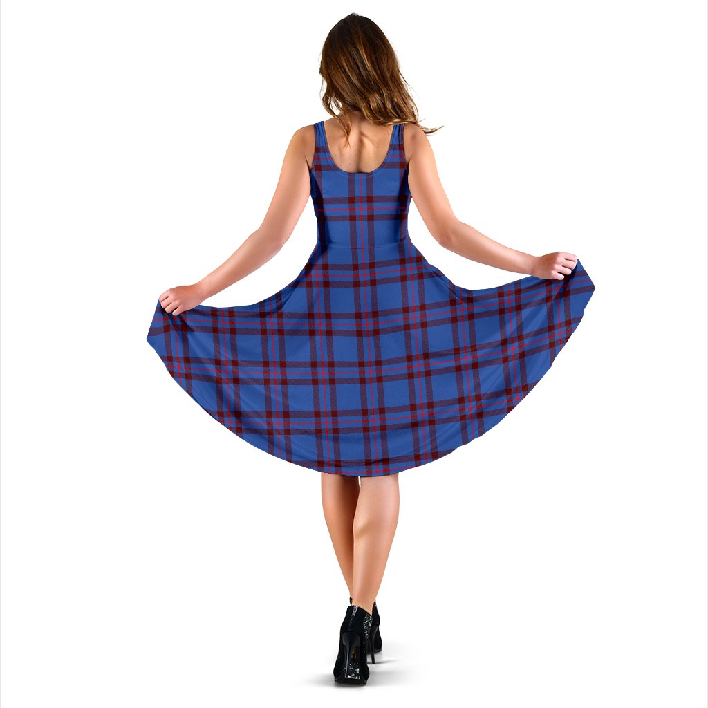 Elliot Modern Tartan Midi Dress