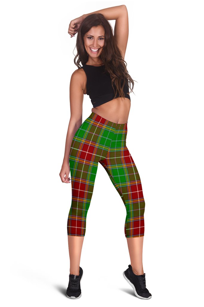 Baxter Modern Tartan Capris Leggings