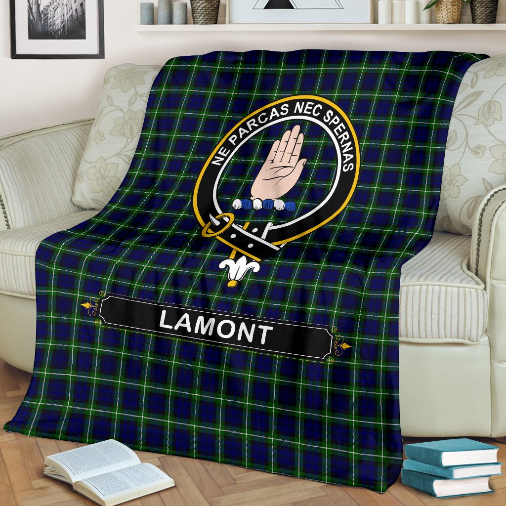 Lamont Crest Blanket - 3 Sizes