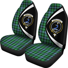 Arbuthnot Ancient Tartan Crest Circle Style Car Seat Cover