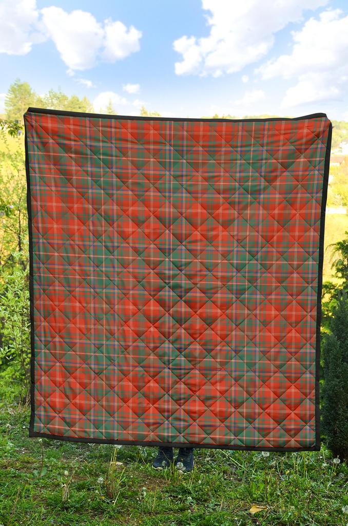 Macdougall Family Modern Tartan Quilt