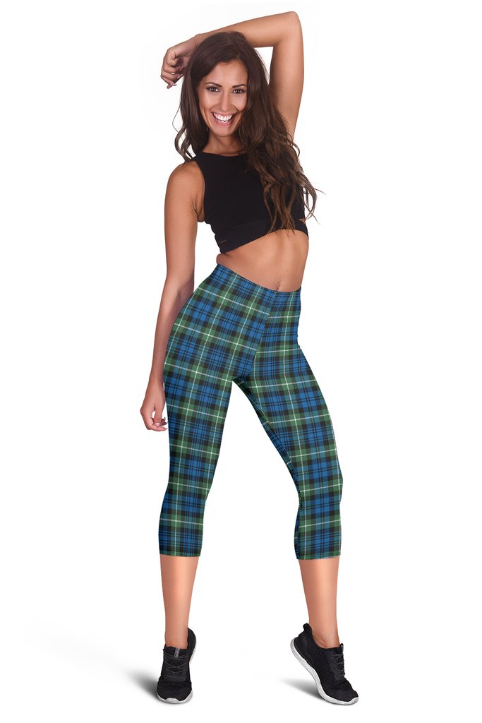 Lamont Tartan Capris Leggings