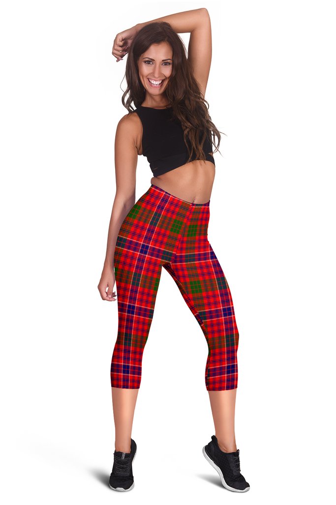 MacRae Modern Tartan Capris Leggings