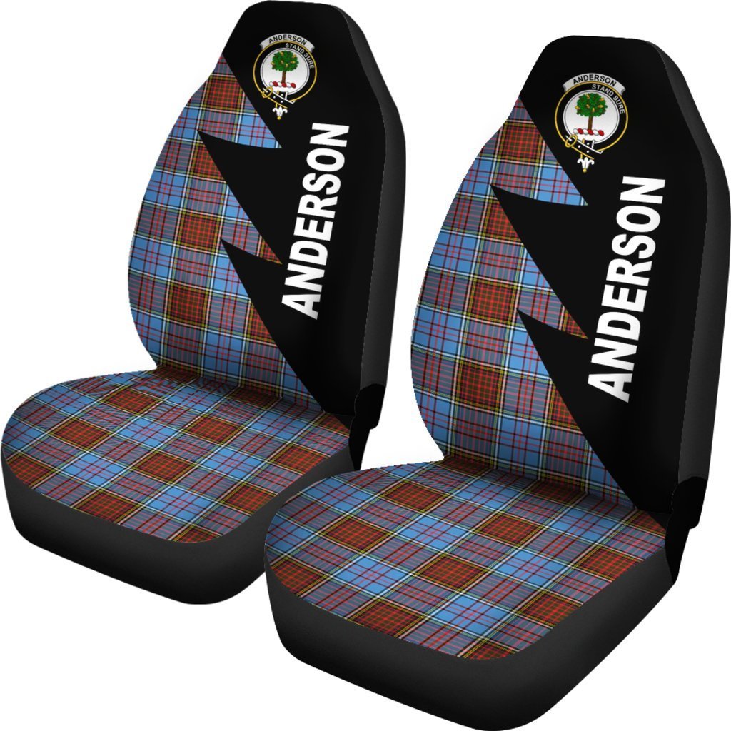 Anderson Tartan Crest Car seat cover