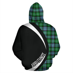 Arbuthnot Ancient Tartan Crest Hoodie - Circle Style