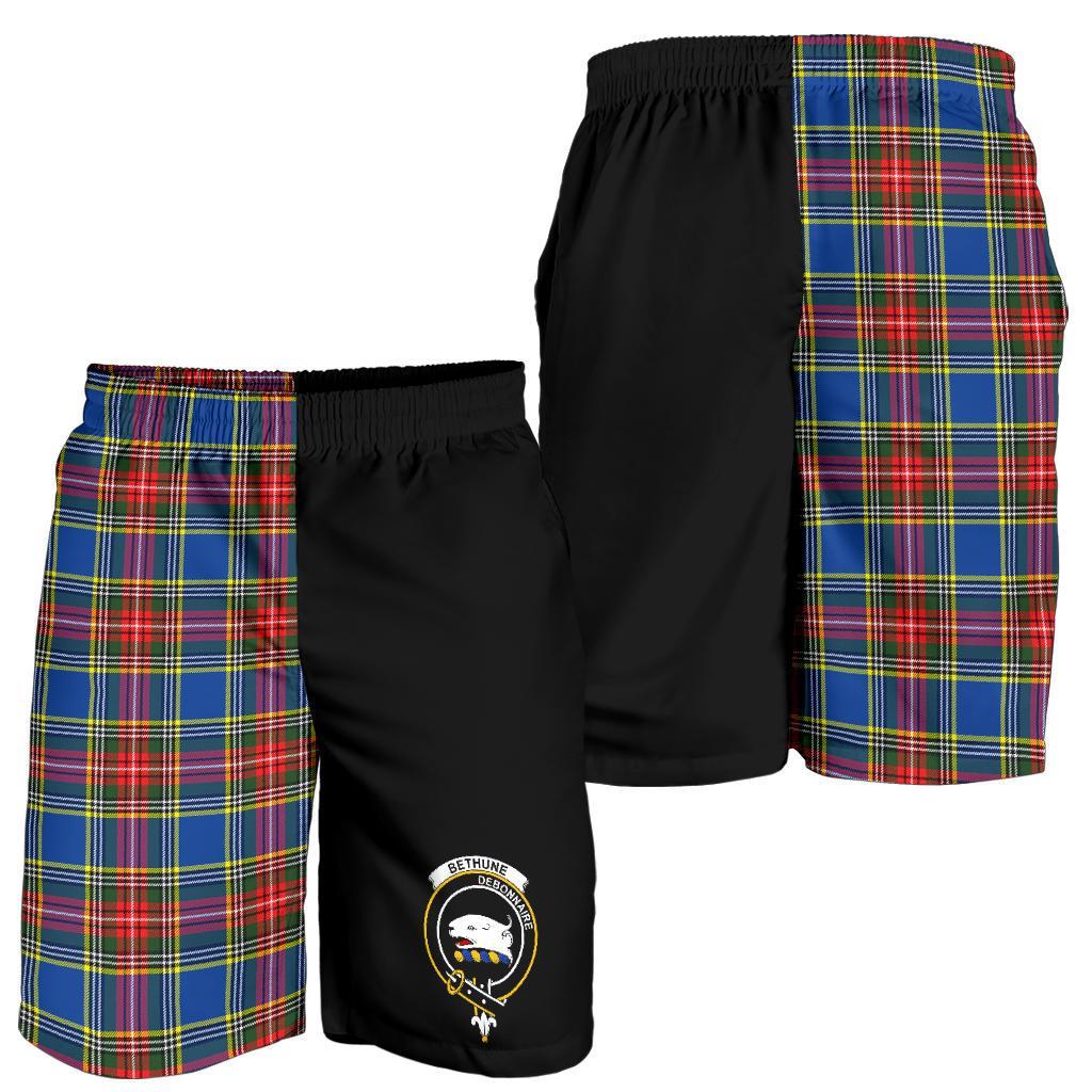 Bethune Family Tartan Crest Men's Short