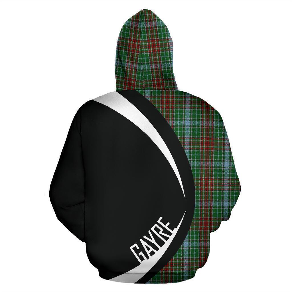 Gayre Tartan Crest Hoodie - Circle Style