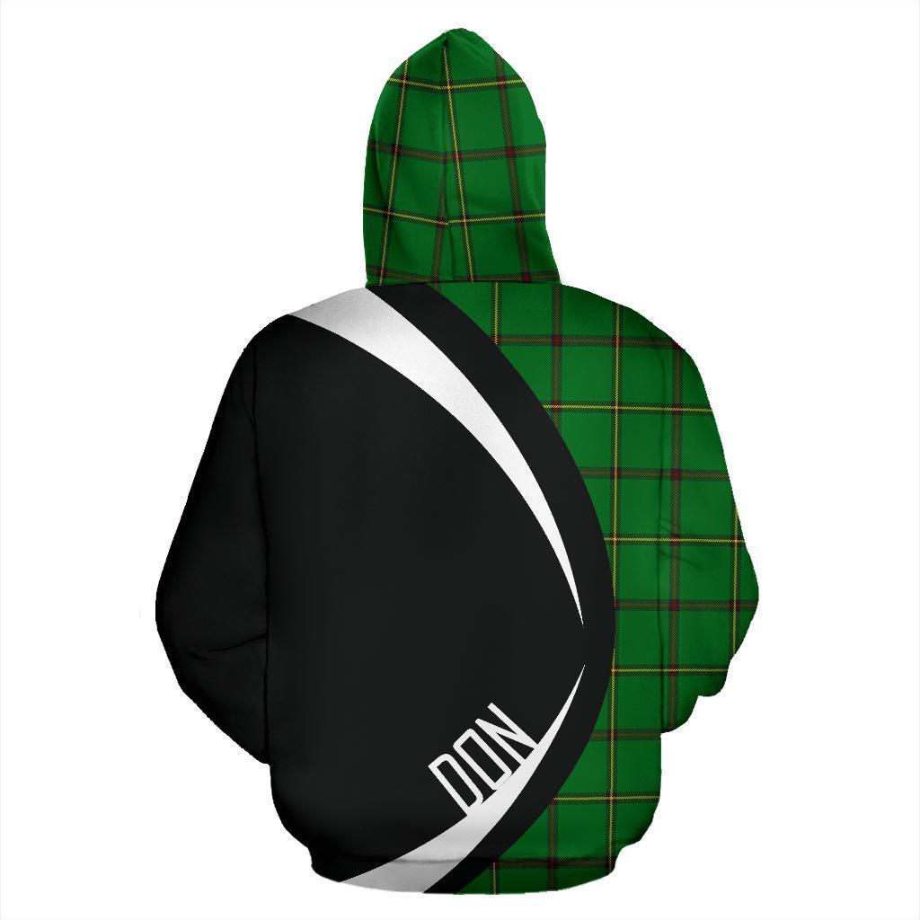 Don (Tribe-of-Mar) Tartan Crest Hoodie - Circle Style