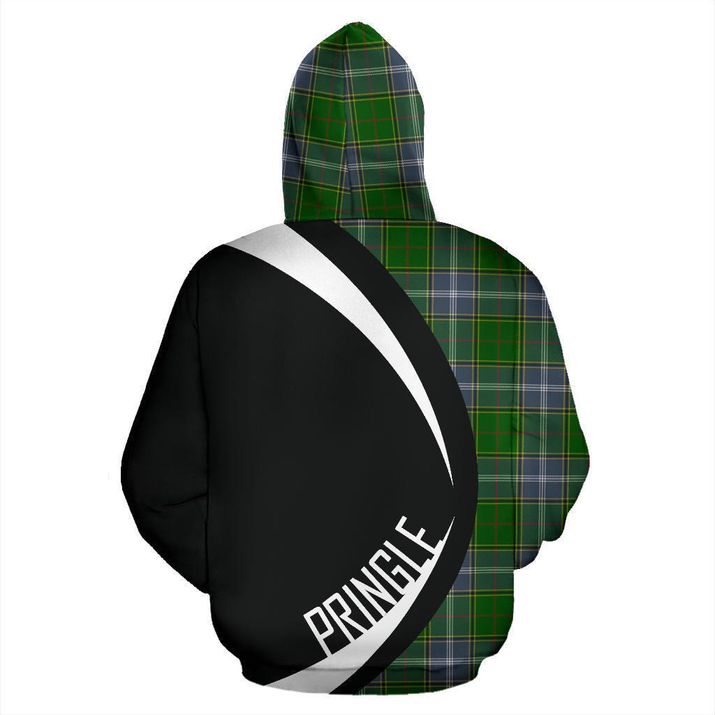 Pringle Tartan Crest Zipper Hoodie - Circle Style