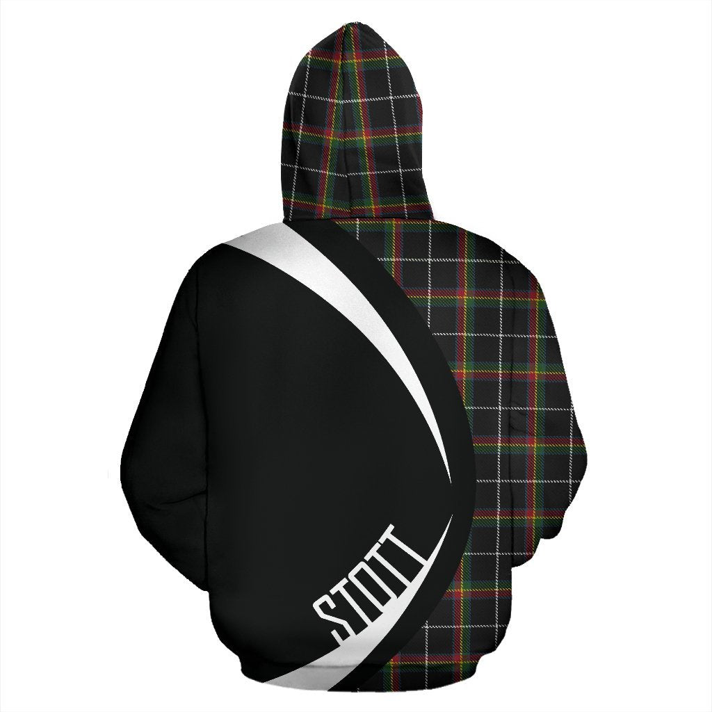 Stott Tartan Crest Hoodie - Circle Style