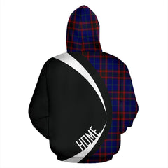 Home Modern Tartan Crest Hoodie - Circle Style