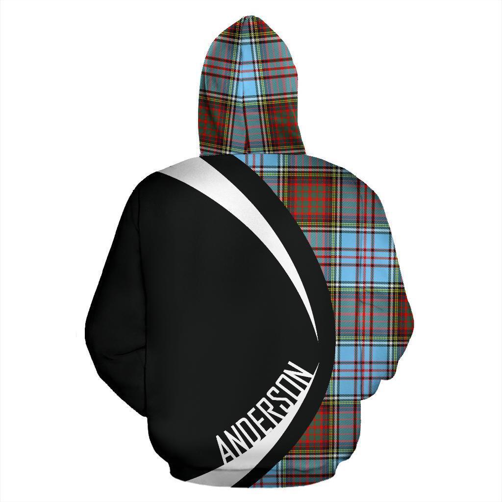 Anderson Ancient Tartan Crest Hoodie - Circle Style