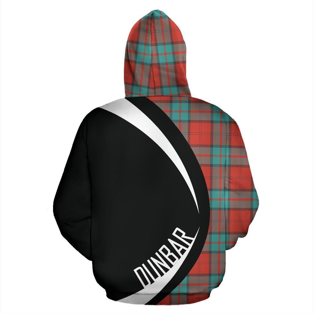 Dunbar Ancient Tartan Crest Hoodie - Circle Style