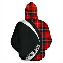 Marjoribanks Tartan Crest Hoodie - Circle Style