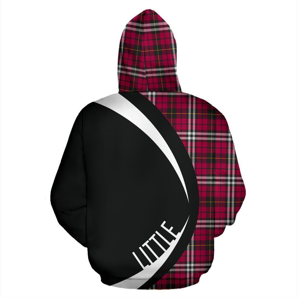 Little Tartan Crest Zipper Hoodie - Circle Style