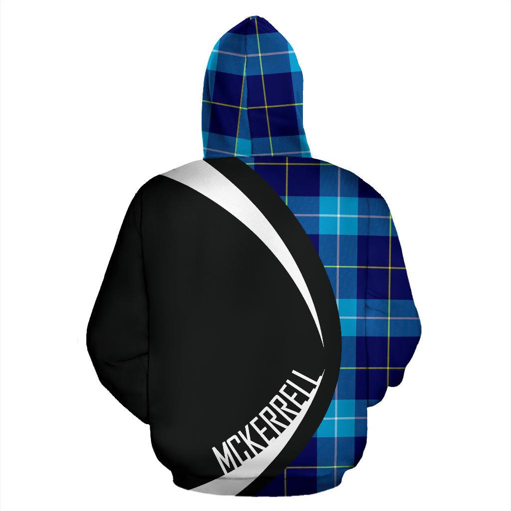 McKerrell Tartan Crest Zipper Hoodie - Circle Style