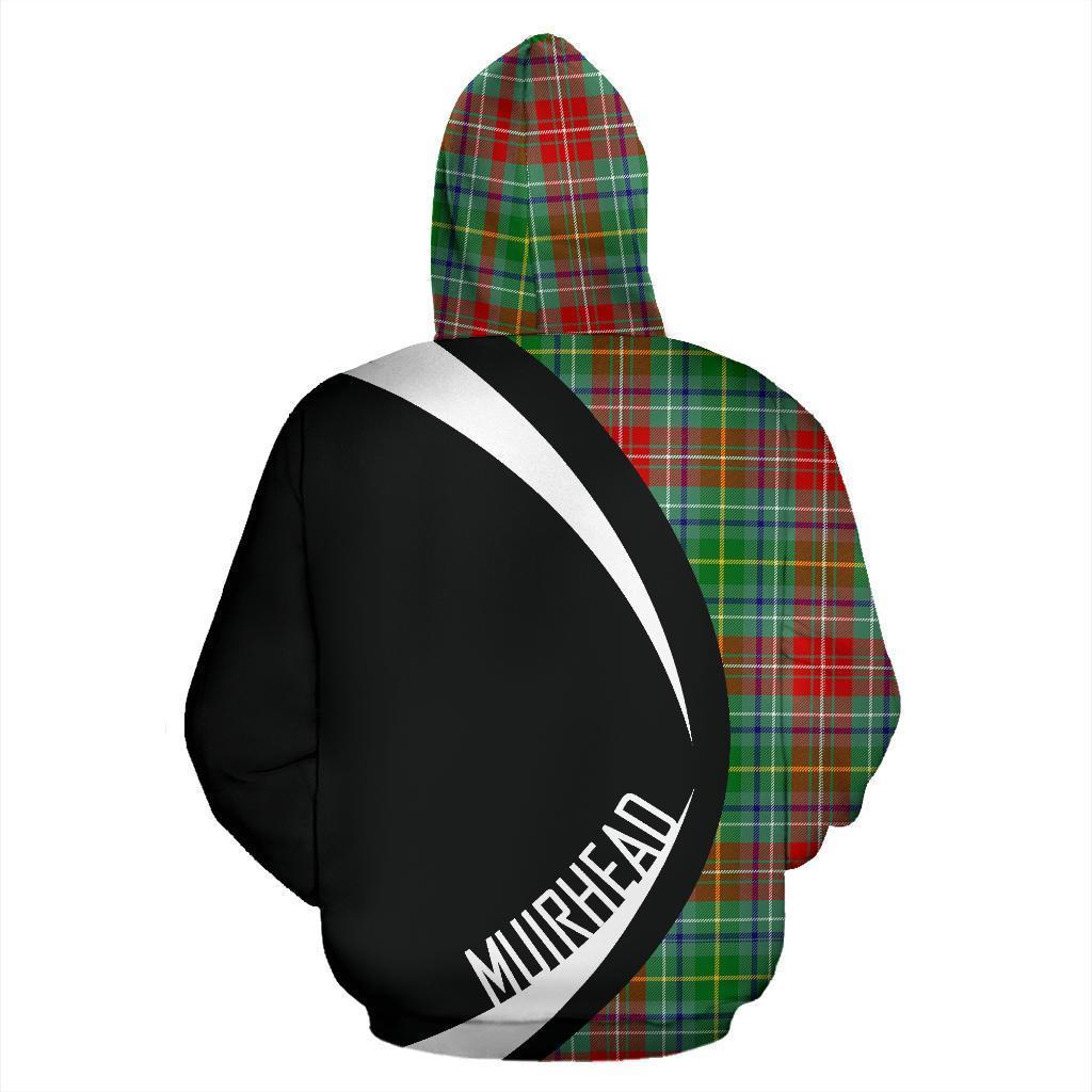 Muirhead Tartan Crest Zipper Hoodie - Circle Style