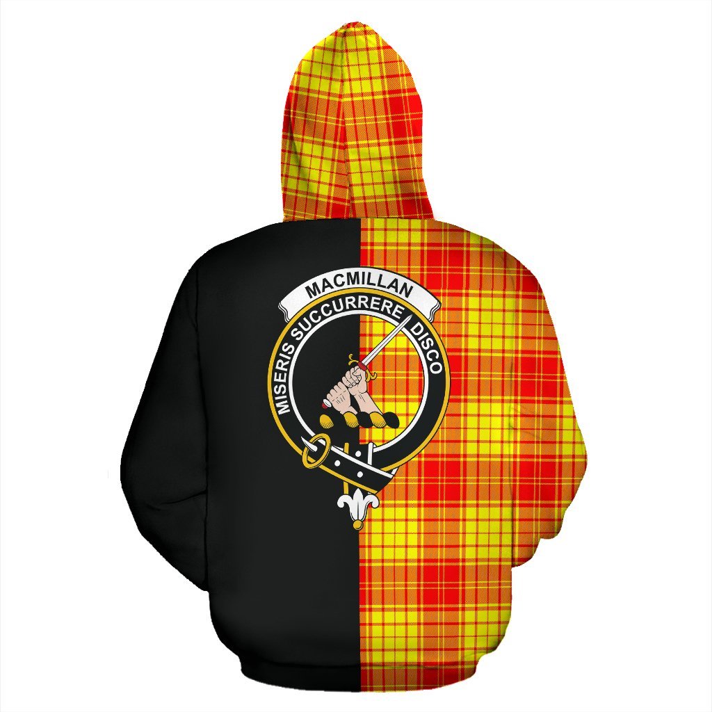 MacMillan Tartan Crest Zipper Hoodie - Half Of Me Style