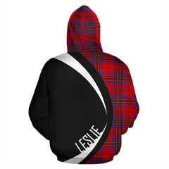 Leslie Modern Tartan Crest Hoodie - Circle Style