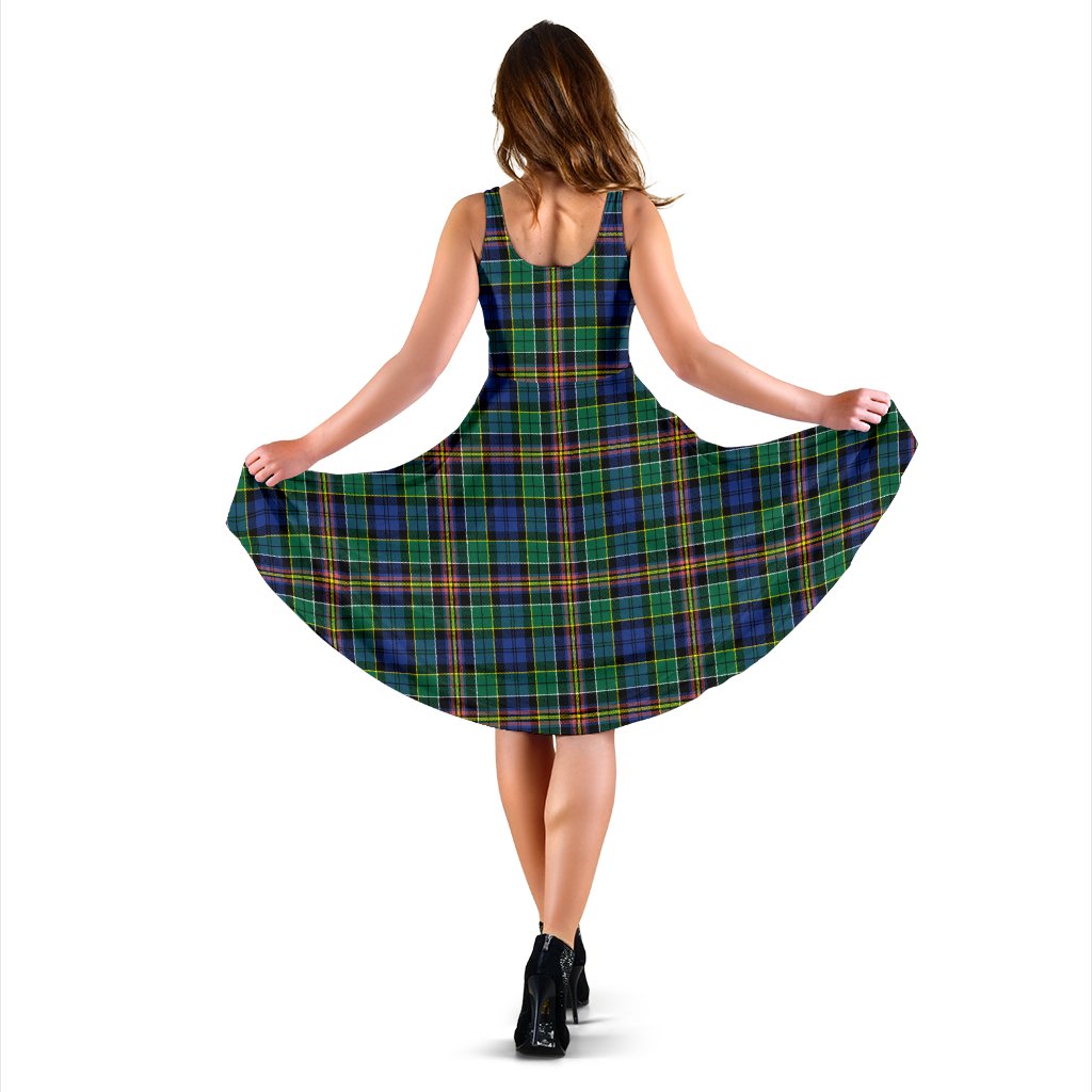 Allison Family Tartan Midi Dress