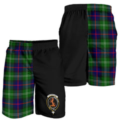 Sutherland Tartan Crest Men's Short - Haft Style