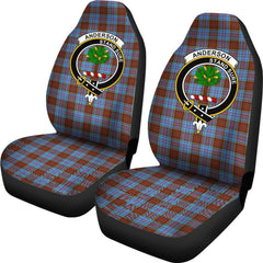 Anderson Tartan Crest Car seat cover