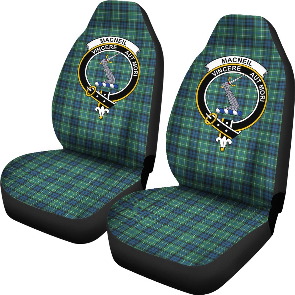 Macneil Of Colonsay Family Tartan Crest Car seat cover