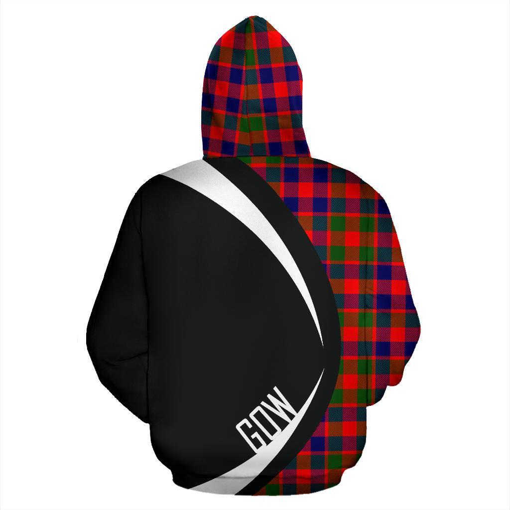 Gow Modern Tartan Crest Zipper Hoodie - Circle Style