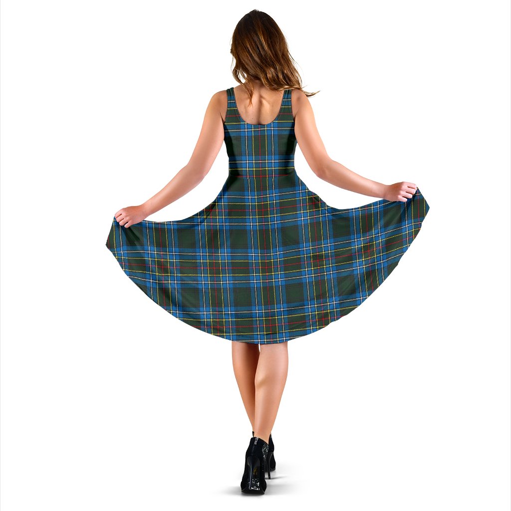 Cockburn Modern Tartan Midi Dress