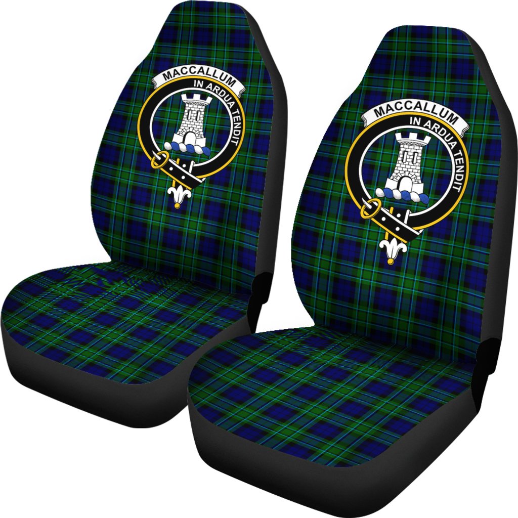 MacCallum (Malcolm) Tartan Crest Car Seat Cover