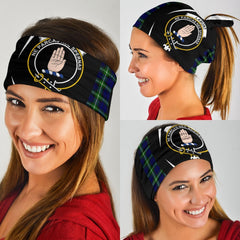 Lamont Modern Tartan Crest Neck Gaiter - Bandana