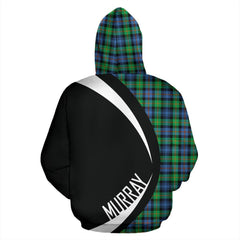 Murray of Atholl Ancient Tartan Crest Zipper Hoodie - Circle Style