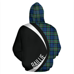 Baillie Ancient Tartan Crest Hoodie - Circle Style