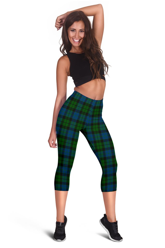 MacKay Modern Tartan Capris Leggings