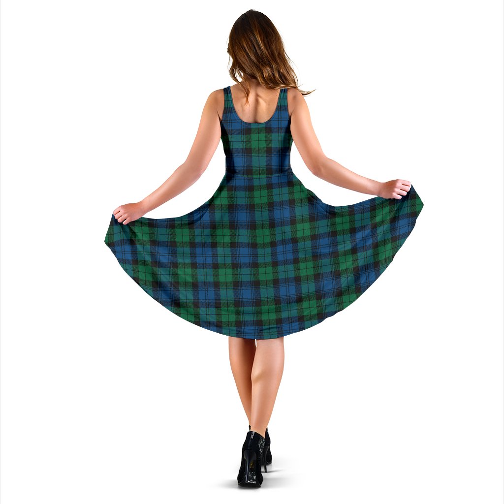 Blackwatch Ancient Tartan Midi Dress