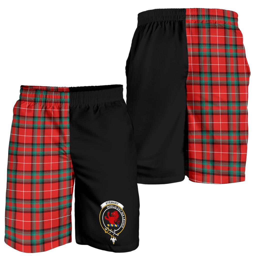 Stewart (Stuart) of Bute Family Tartan Crest Men's Short